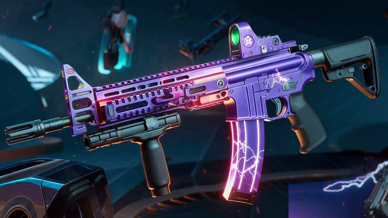 Purple Electra X Skin