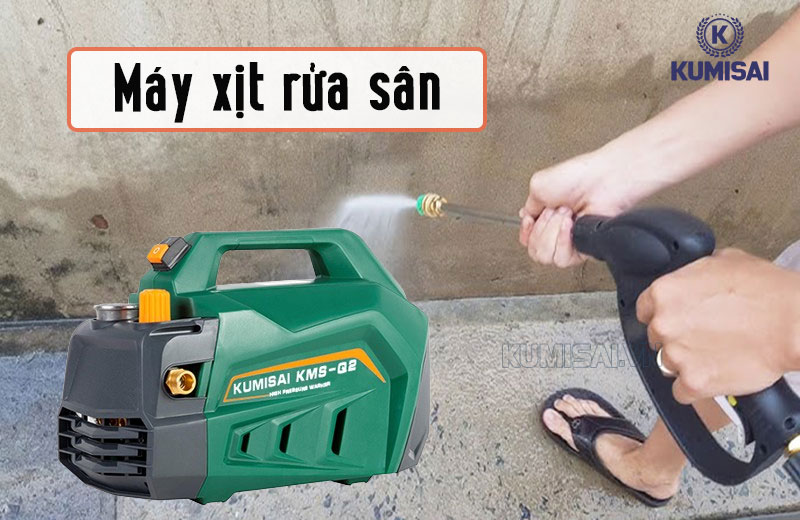 Tìm hiểu về máy xịt rửa sân