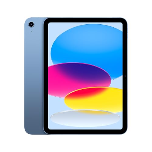 Apple iPad 11-inch: A16 chip, 11-inch Model, Liquid Retina Display, 128GB, Wi-Fi 6, 12MP Front/12MP Back Camera, Touch ID, All-Day Battery Life — Blue