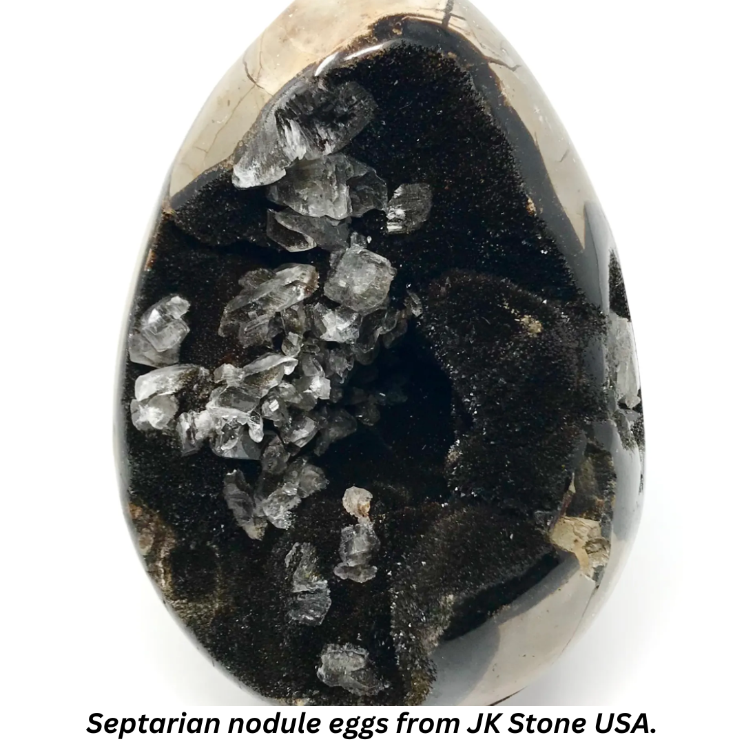 Septarian Nodule eggs from JK Stone USA