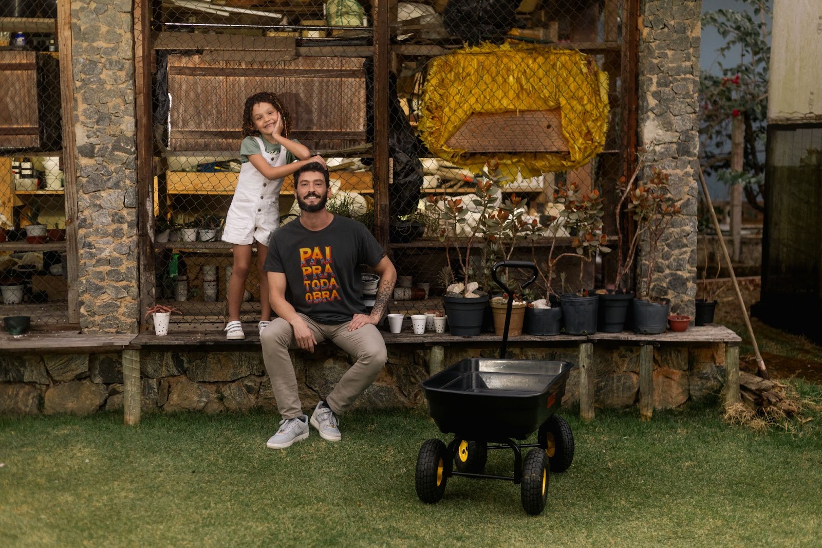 Modelos da coleção Chico Rei para o Dia dos Pais