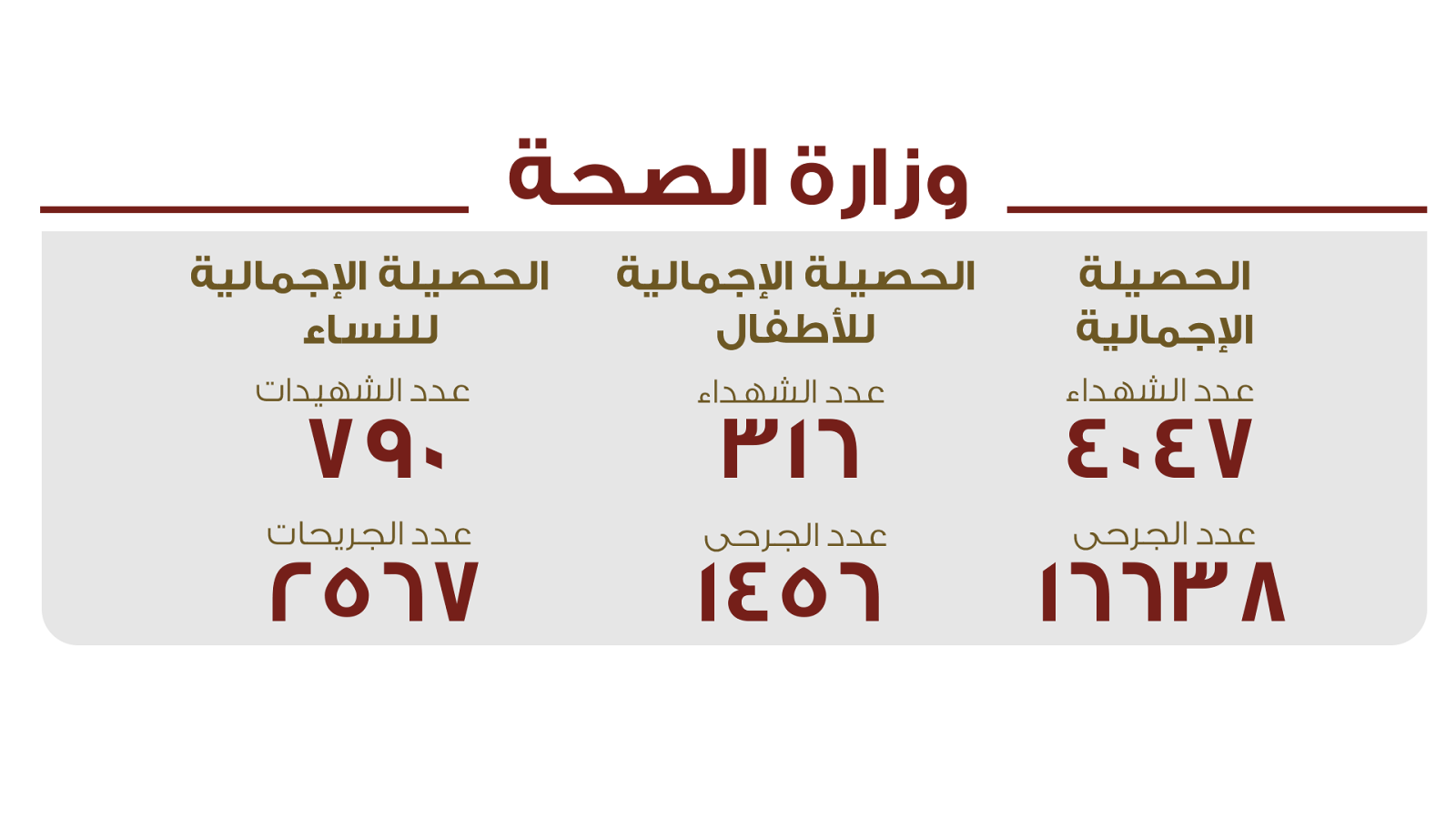 المصدر وزارة الصحة العامة