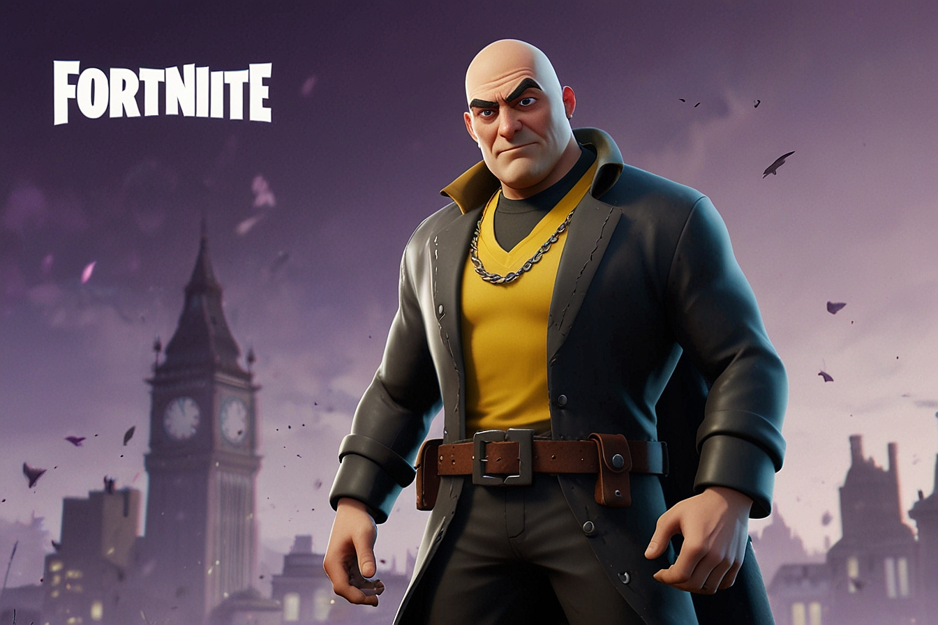 Gru Fortnite Super hero Skin Meme