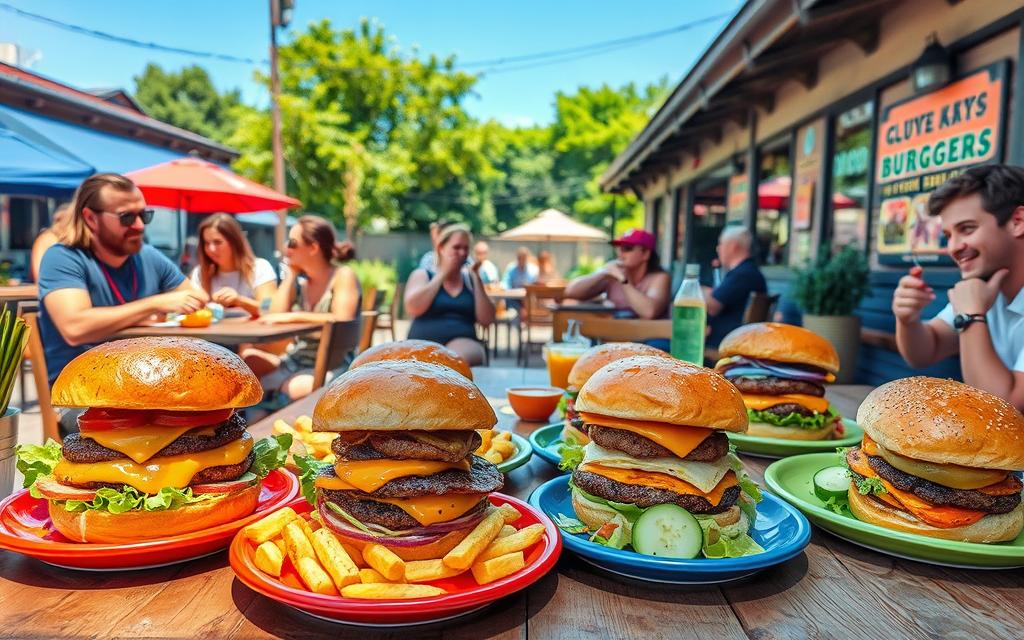 Dining at celiac-friendly burger joints