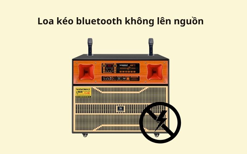 Khắc phục lỗi loa bluetooth không lên nguồn