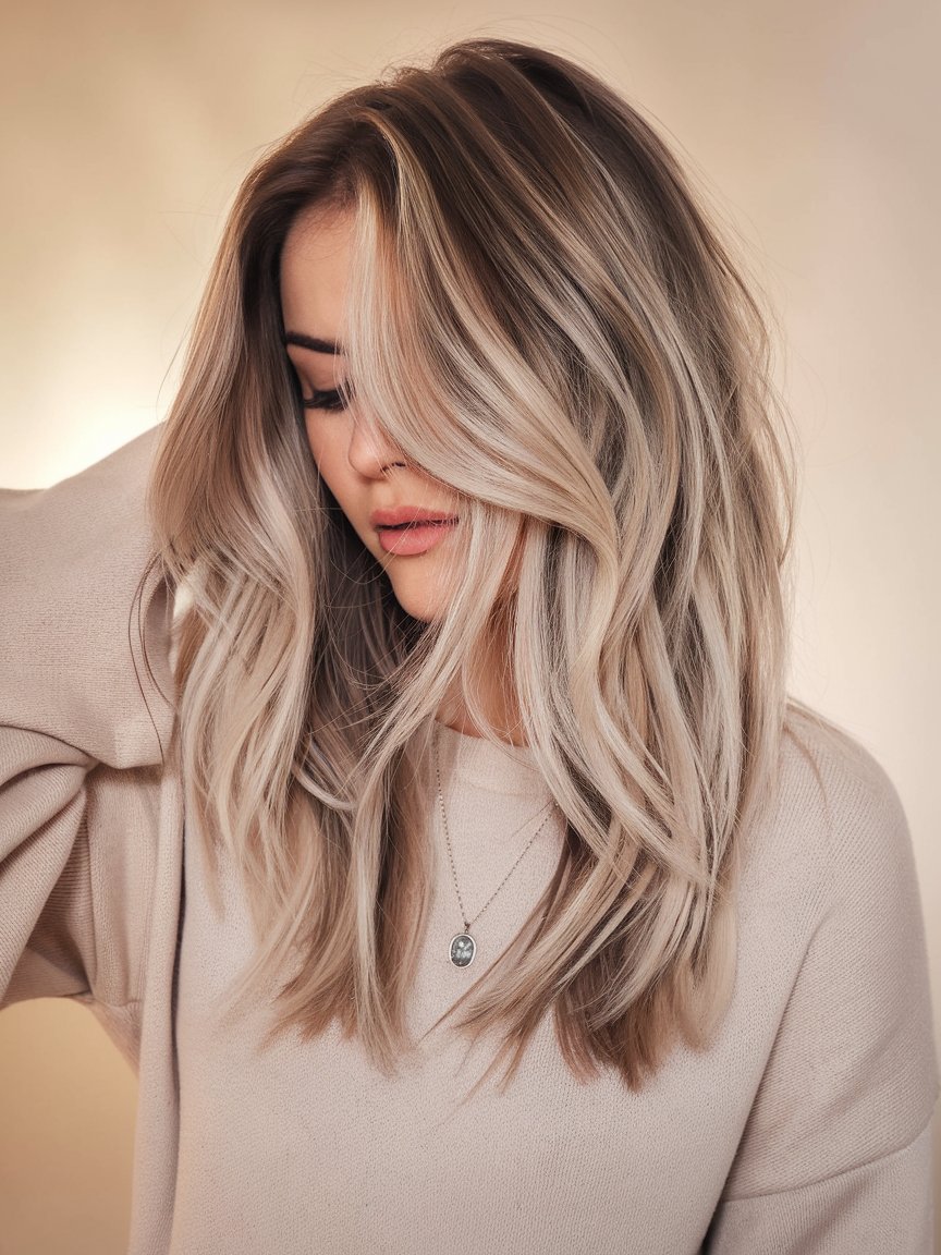 2. Gorgeous Balayage Layers