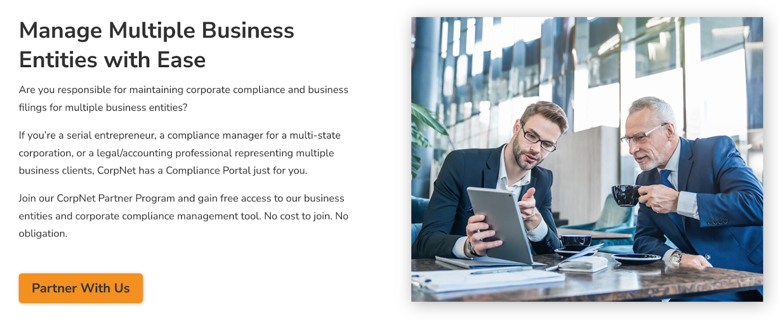 CorpNet BOI and management services