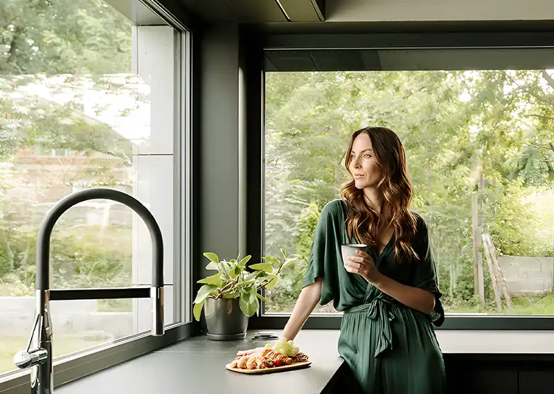 uPVC picture tilt and turn windows