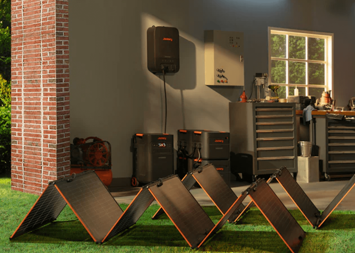 jackery solar generator 5000 plus to prepare for winter storm