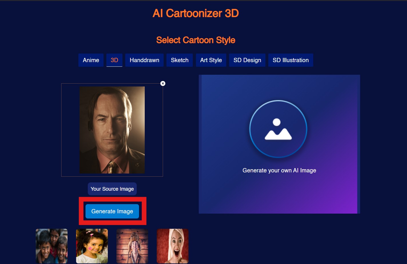How to Convert Photos to 3D Cartoon Using AI 5