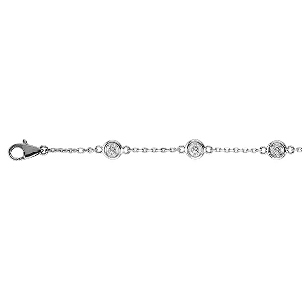 diamonds by the yard anklet