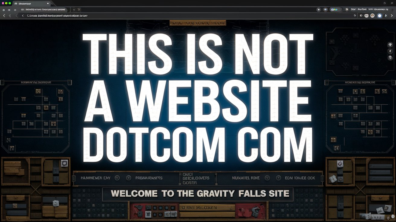 This Is Not A Website Dotcom Com