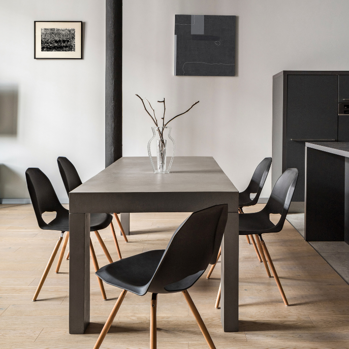 Table à manger en bois sur mesure 