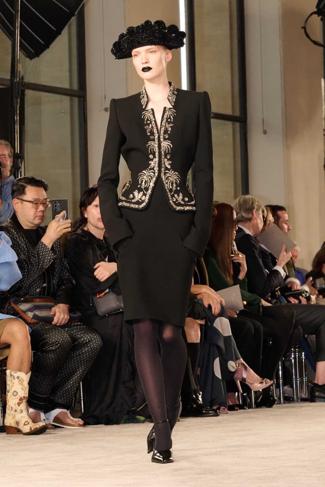 Schiaparelli's opening look, Haute Couture, Fall 2025