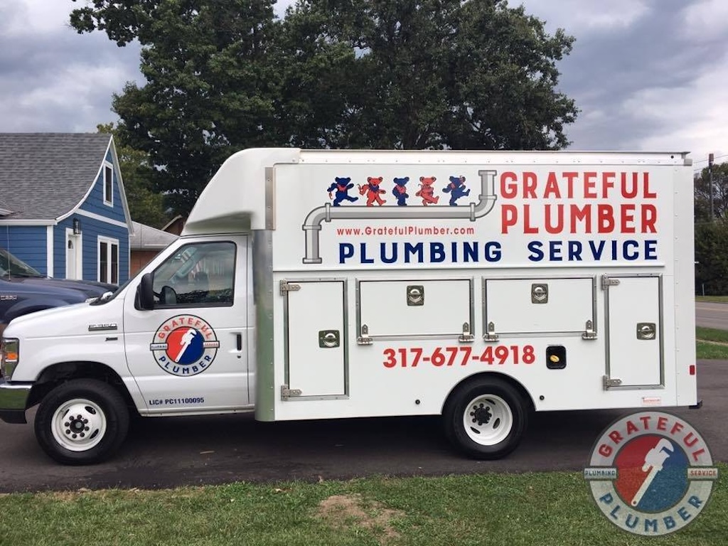 The Grateful Plumber company van.