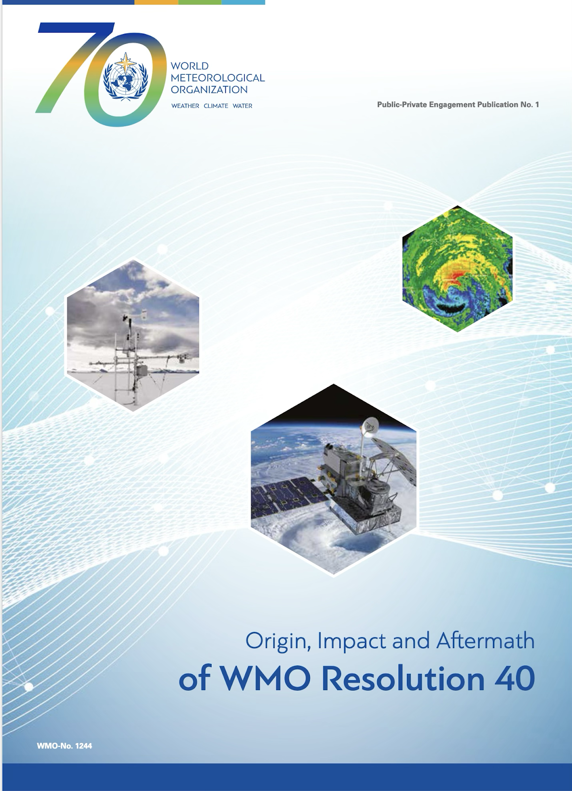 Cover of WMO report on Resolution 40 (Zillman, 2019)