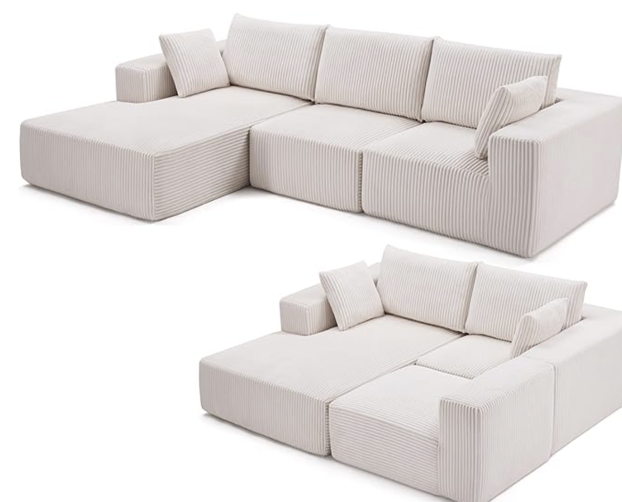 Cozy modular sofa