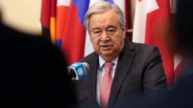 UN Secretary-General Antonio Guterres has stressed that no other UN agency can take on the UNRWA's role and a UN spokesman reiterate