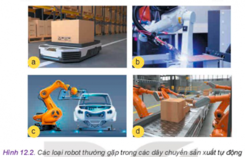 BÀI 12 - DÂY CHUYỀN SẢN XUẤT TỰ ĐỘNG VỚI SỰ THAM GIA CỦA ROBOT