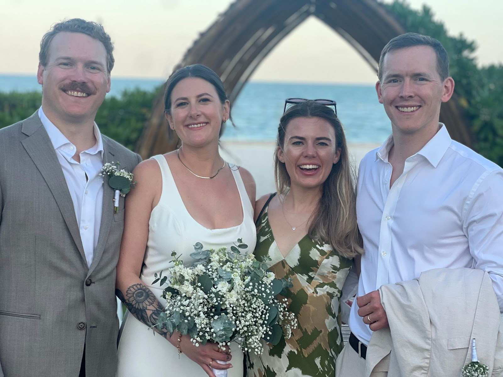 Branna Lilleness Wedding Hyatt Zilara Riviera Maya Mexico Wedding
