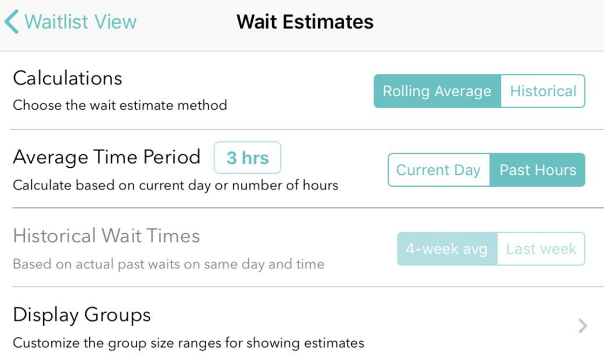 Waitlist Me dashboard