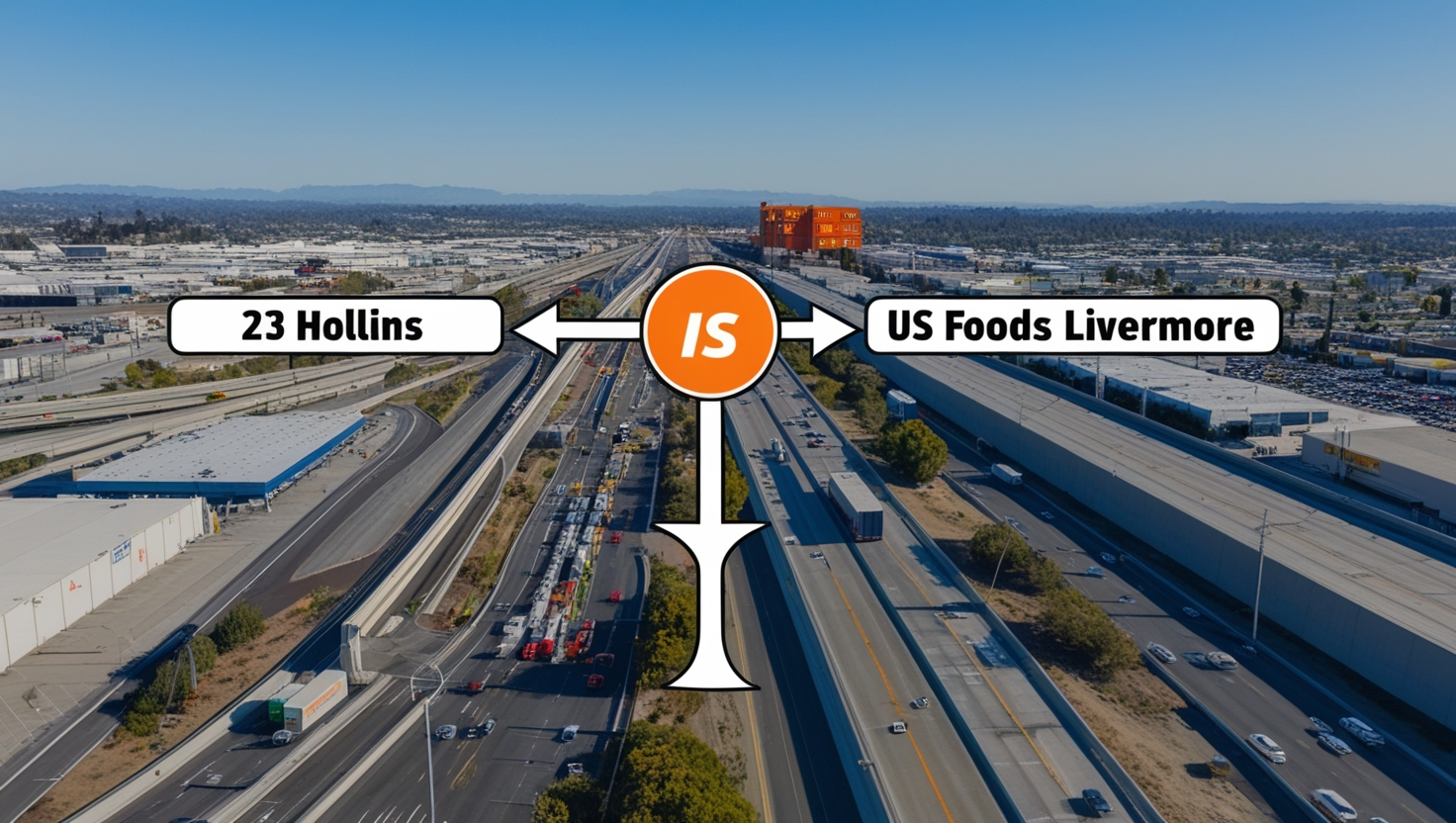 23 Hollins to US Foods Livermore
