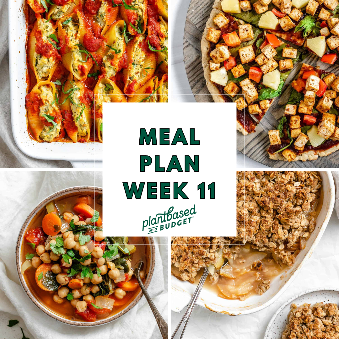 graphic for week 11 meal plan