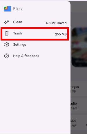 android recycle bin 