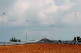 Jambatan siap Jambatan dinanti penduduk