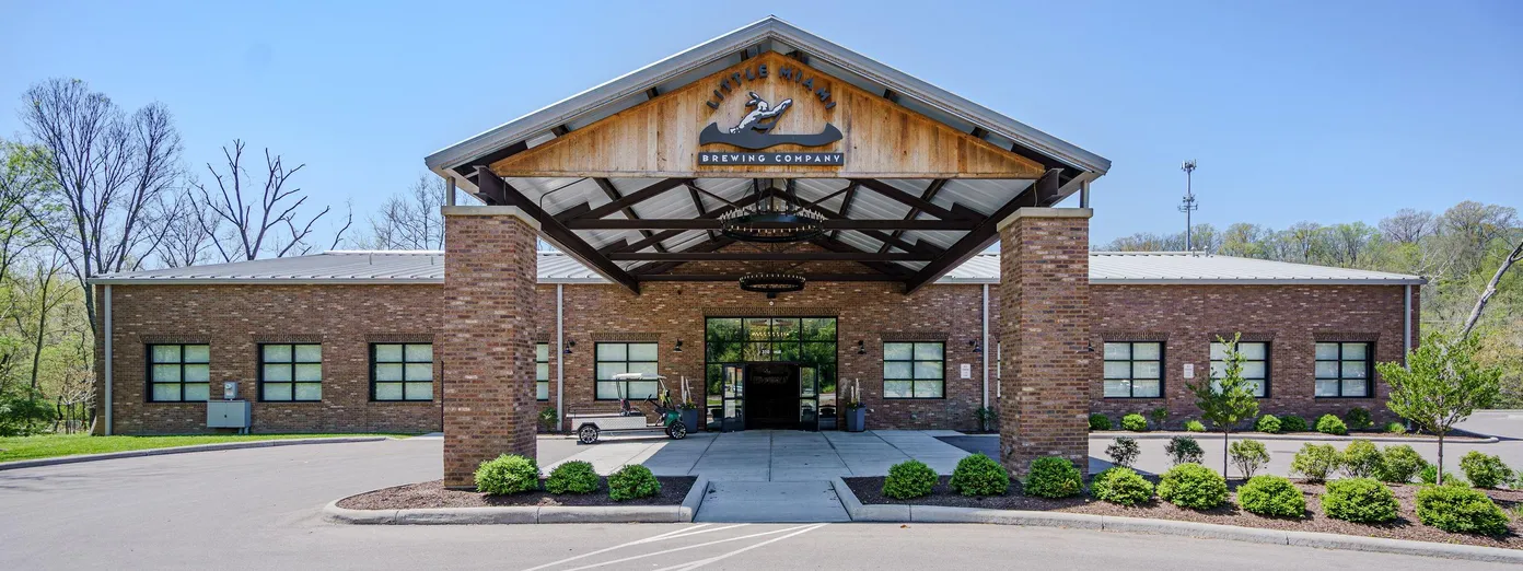 Entrance of LMBC, best brewery in Cincinnati
