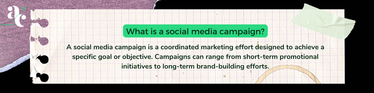 what is a social media campaign