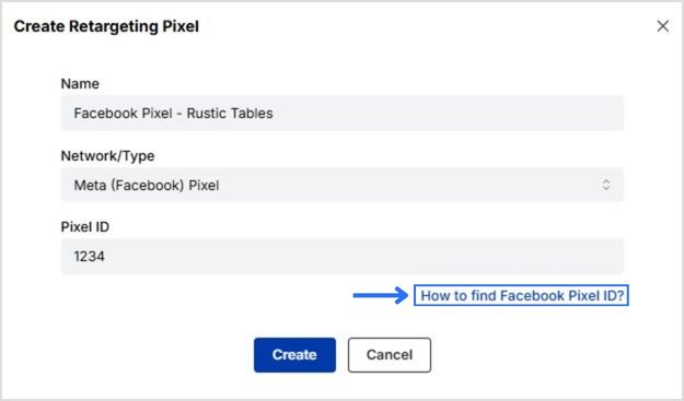 How to find retargeting pixel ID