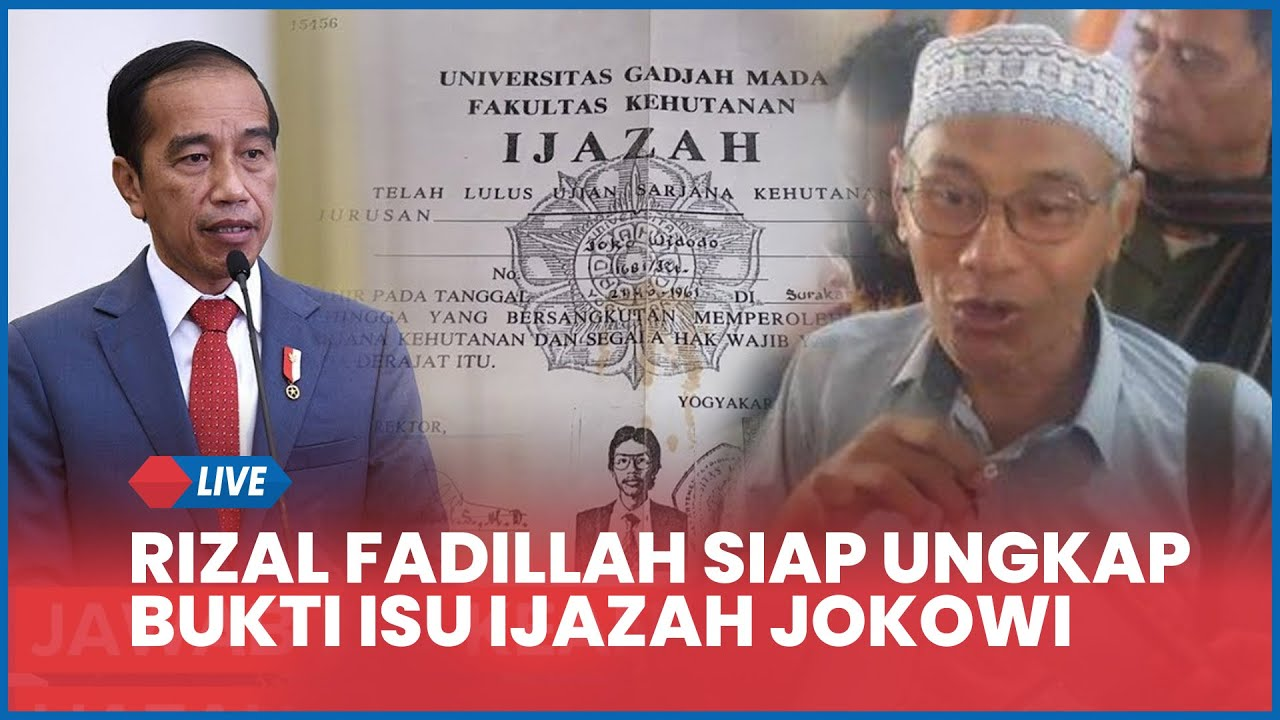 M Rizal Fadillah Ungkap Deretan Skandal Jokowi yang Mengancam, Dimulai dari  Isu Ijazah Palsu hingga Nepotisme