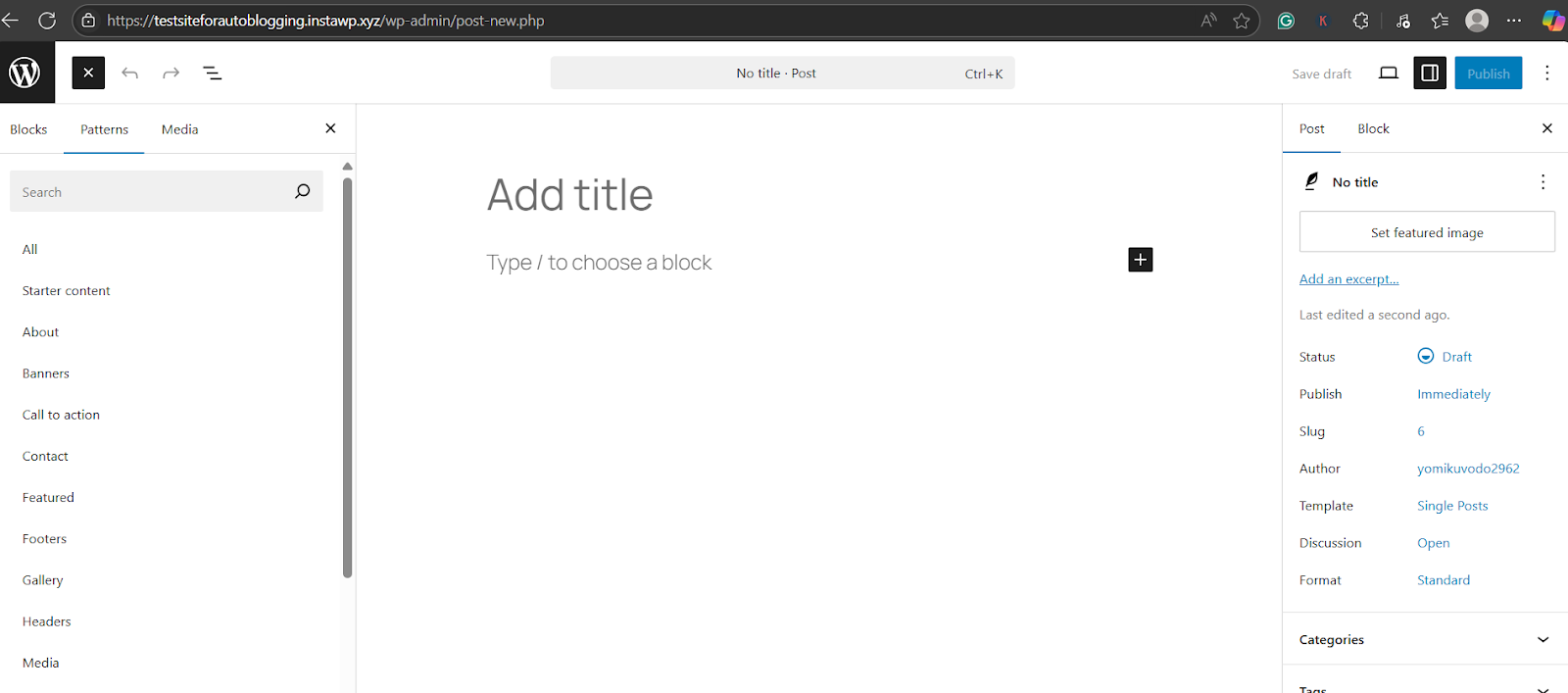 how to create a reusable block in WordPress