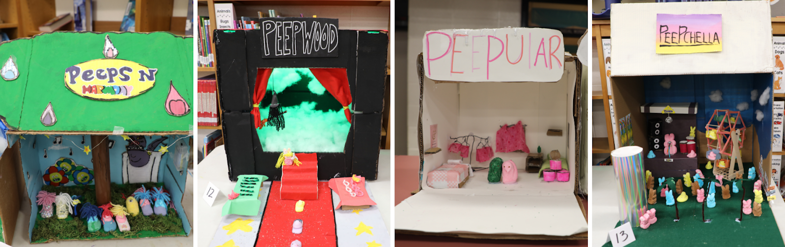 Peeps sculptures