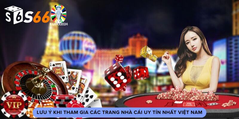 Lưu ý khi tham gia tại S666 một trong những trang nhà cái uy tín nhất Việt Nam