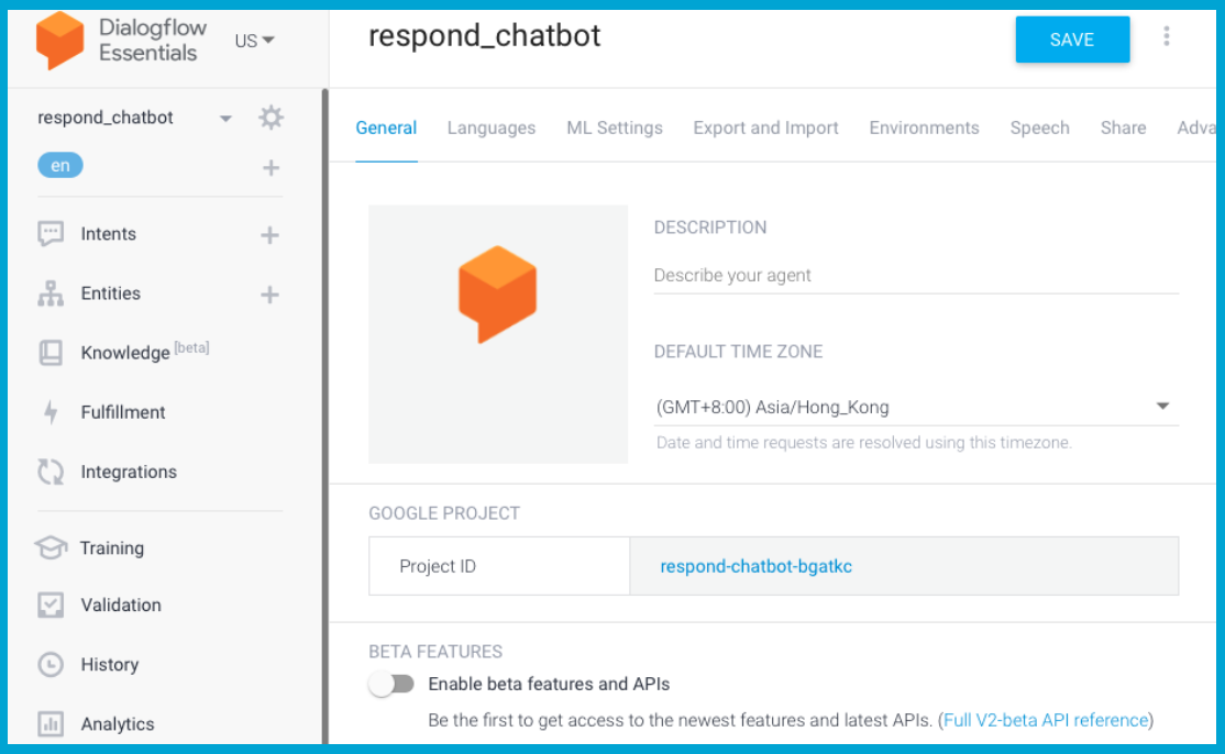 Respond.io chatbot service dashboard