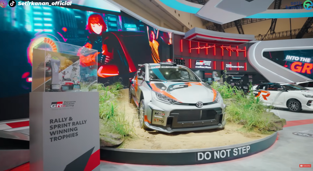 toyota GR yaris di GIIAS 2025