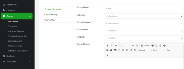 how to setup lms 