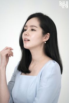 This contains an image of Han Ga In 