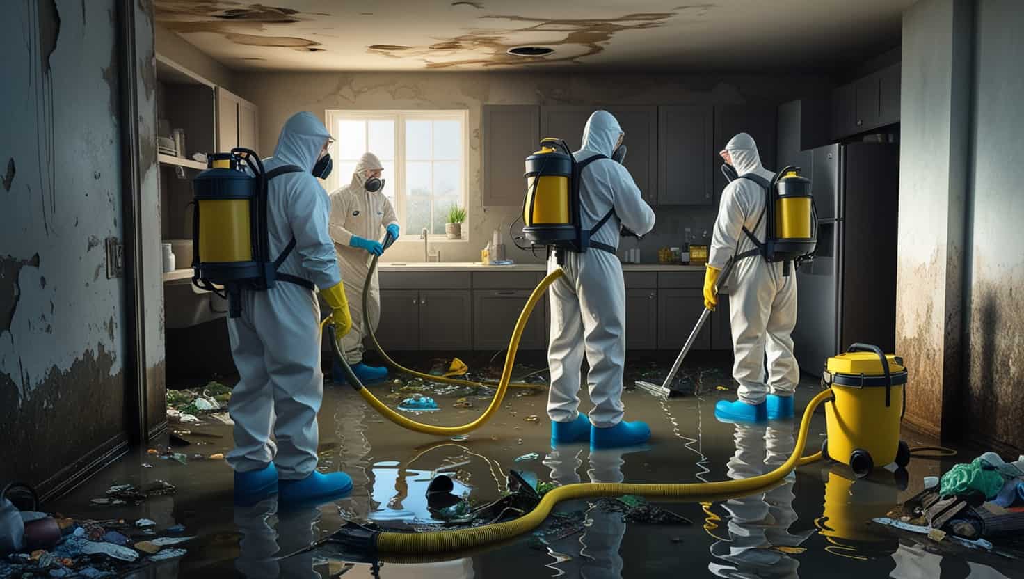 sewage backup cleaning services