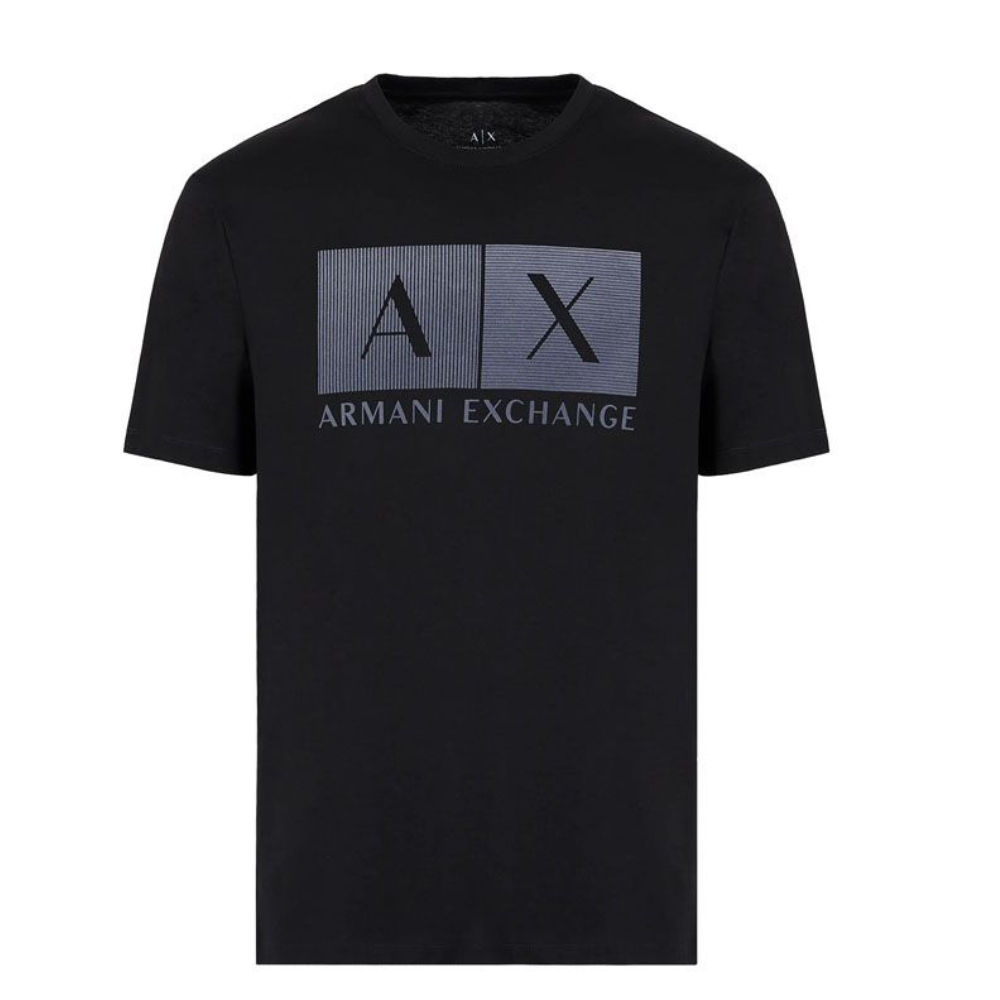 Person considering t-shirt purchase options