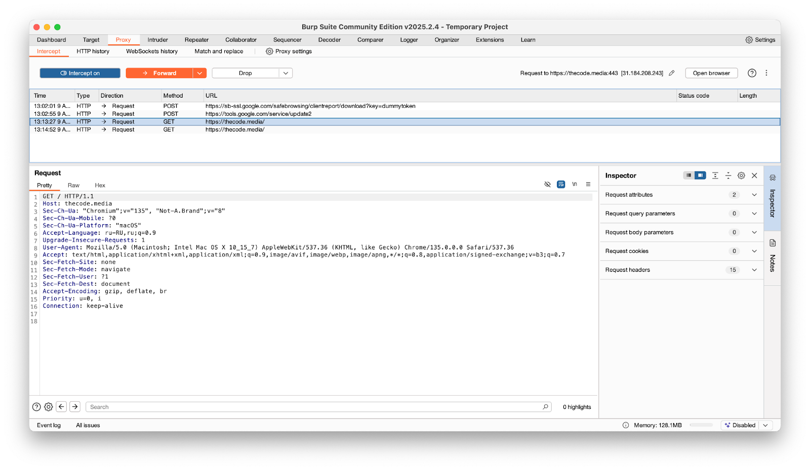 Burp Suite для тестирования безопасности веб-приложений