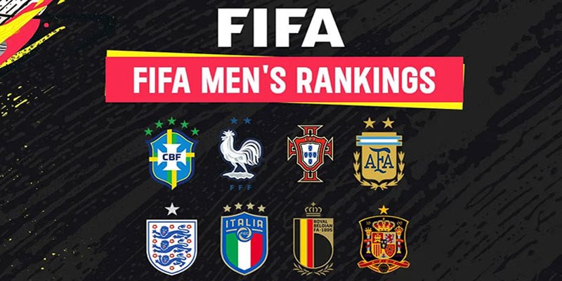 Vị trí các ông lớn trên FIFA Ranking