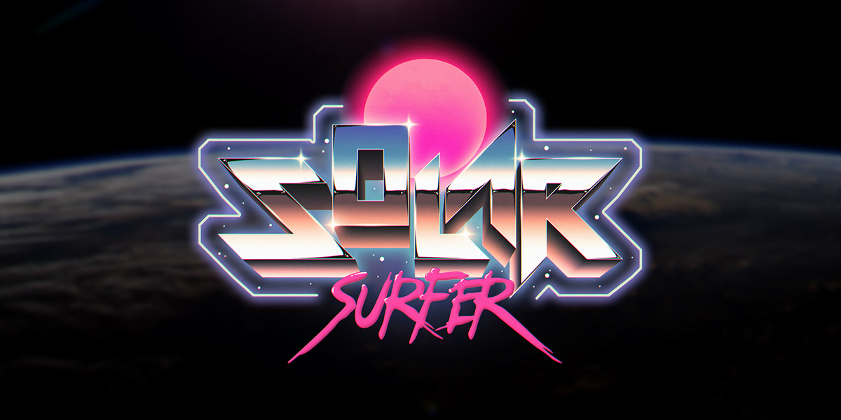 Image from the Synthwave 80s Logo Design Collection: Retro Meets Cyberpunk article on Abduzeedo