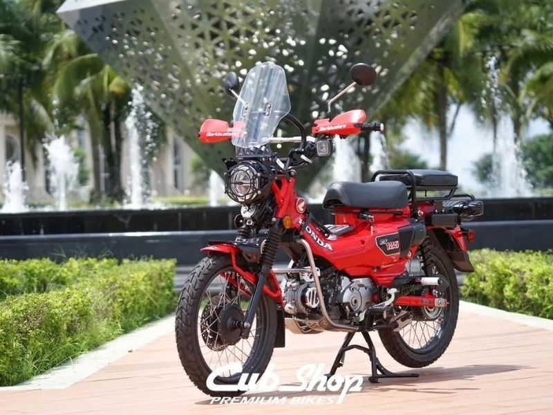  Honda CT125 vẫn giữ nguyên những thông số động cơ cơ bản