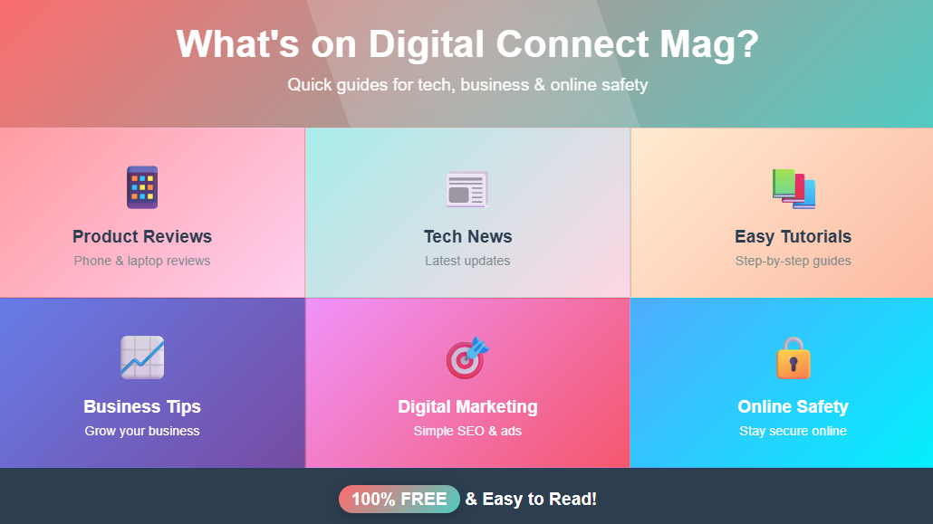Which Topics do you search on Digitalconnectmag.com?
