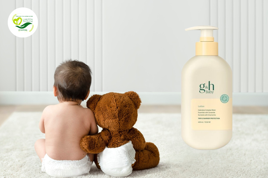 Công dụng của Sữa dưỡng thể cho bé G&H BABY Lotion