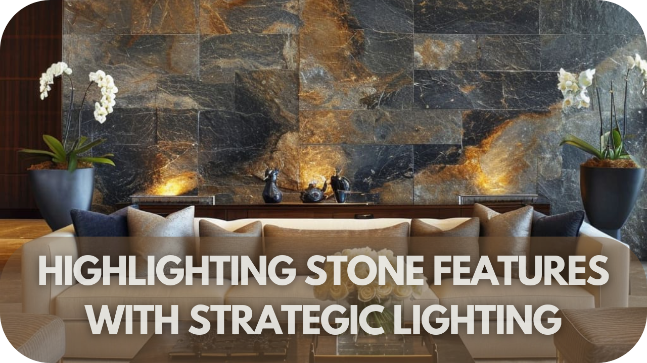 Highlighting Stone Features with Strategic Lighting