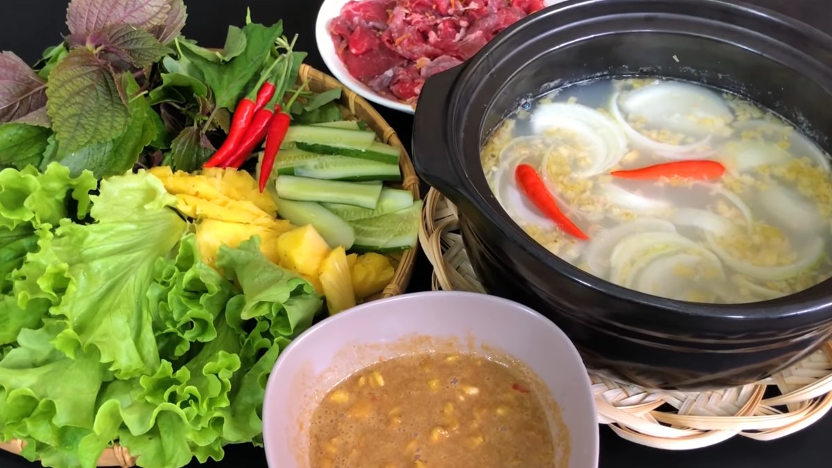 Bắp bò nhúng giấm - Bắp bò ngon cho tiệc cưới chất lượng đảm bảo